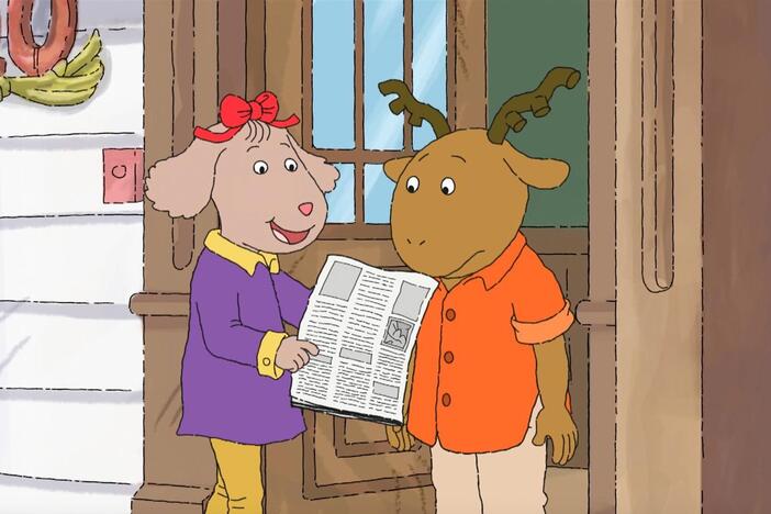 Will Fern give up her dream of being a writer? / Buster talks about a missing cereal box.
