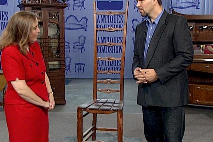 Appraisal: Tall-Back Arts & Crafts Chair, from Vintage Toronto.