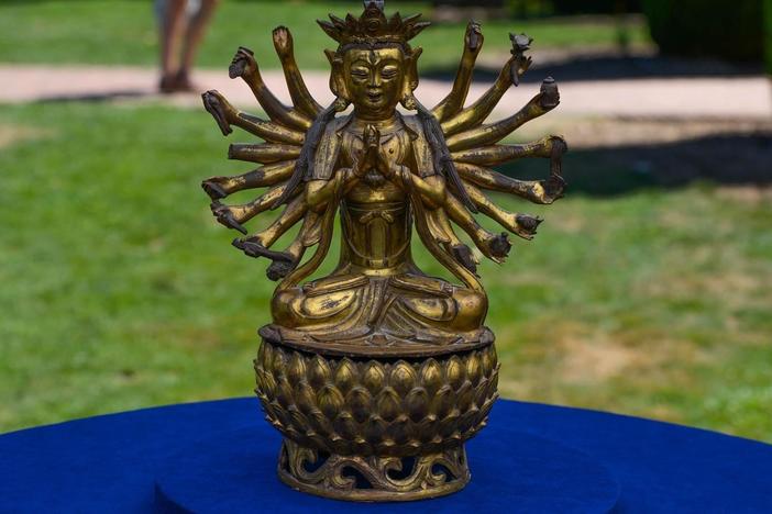 Appraisal: Chinese Bodhisattva Bronze, ca. 1650
