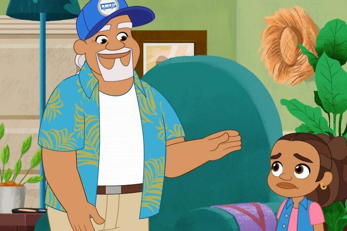 Alma finally decides she wants to see the sloth movie. Can Abuelo get her there on time?