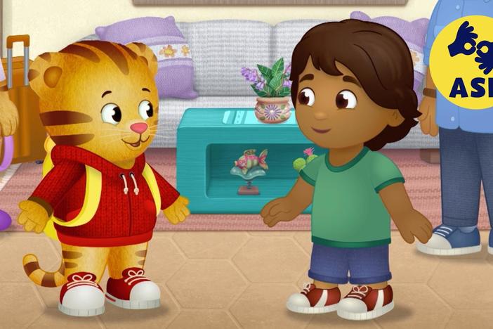 Daniel visits his friend Juan Carlos in a new neighborhood.