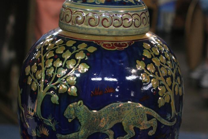 Appraisal: Pilkington Royal Lancastrian Urn, ca. 1905