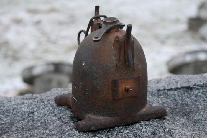 Was this explosive device used to stop a morbid black market trade?