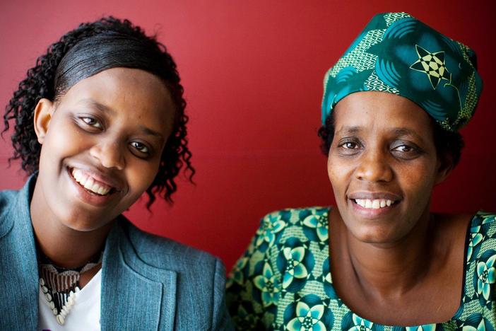 Rose is reunited with her daughter, Nangabire, after a decade of apart.