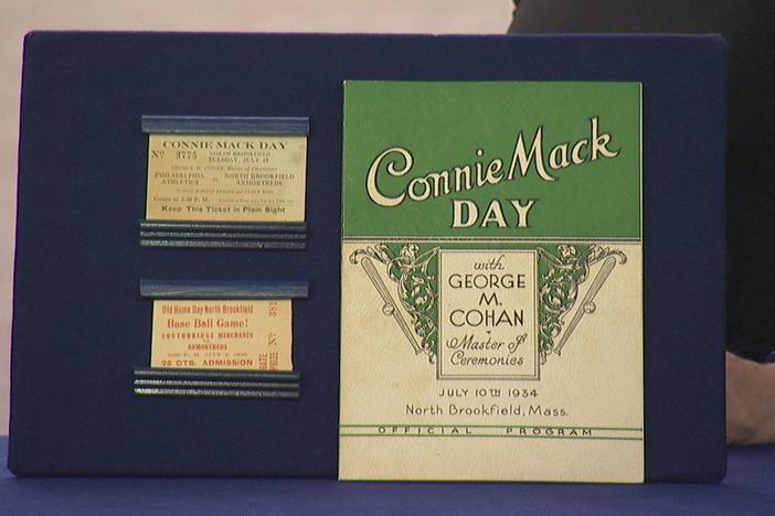 Appraisal: 1934 Signed Connie Mac Day Program & Tickets