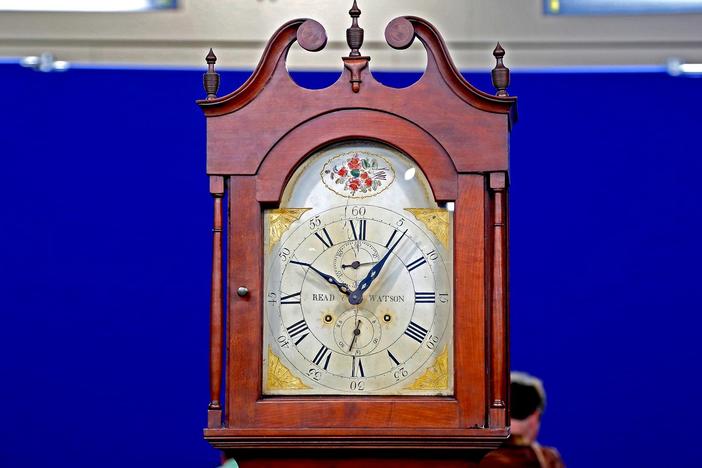 Appraisal: Read & Watson Tall Clock, ca. 1815, from Jacksonville Hour 3.