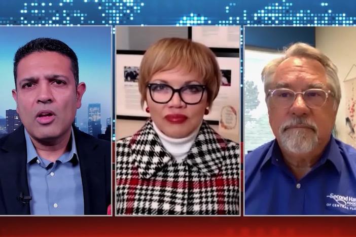Claire Babineaux-Fontenot and David Krepcho discuss food insecurity.
