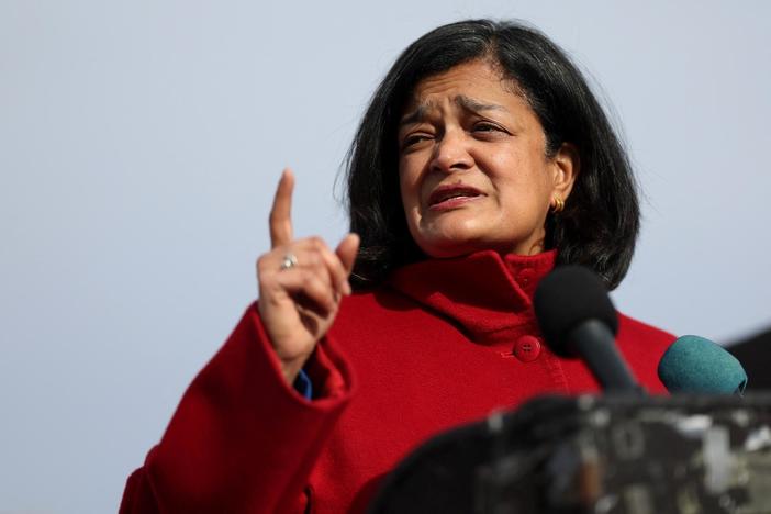 Rep. Pramila Jayapal on how Democrats will react to Trump’s address