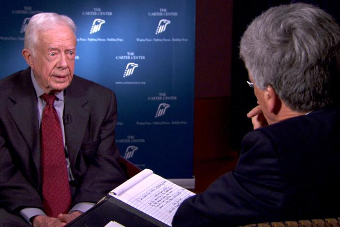 More moments from our conversation with former President Jimmy Carter on women's rights.