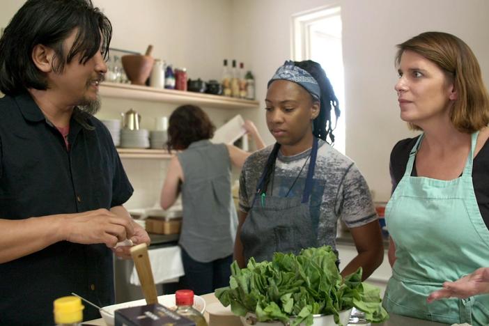 Chef Edward Lee and Vivian can't quite figure out how to define a dumpling.