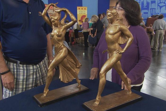 Appraisal: 1927 Allan Clark Bronze Sculptures, from Santa Clara, Hour 2.