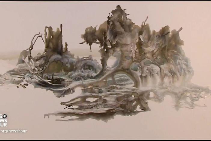 This artist's work encompasses centuries of art history and his own feelings, energy