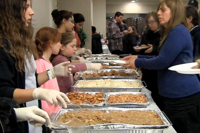 Faith-based groups across the spectrum are helping in a massive clean-up operation.