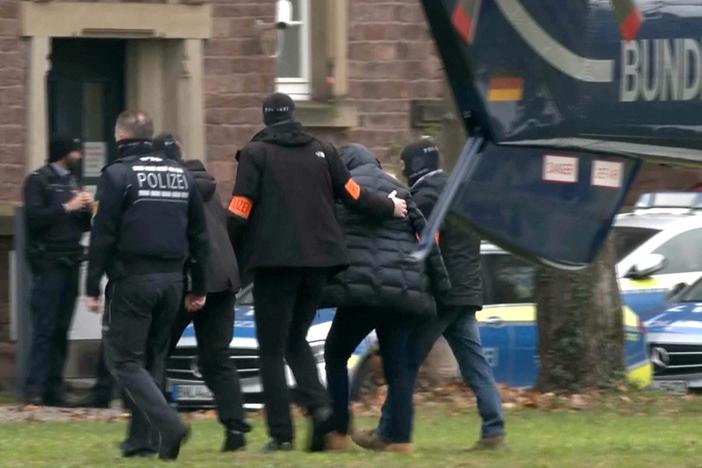 German police arrest dozens of far-right extremists attempting a coup