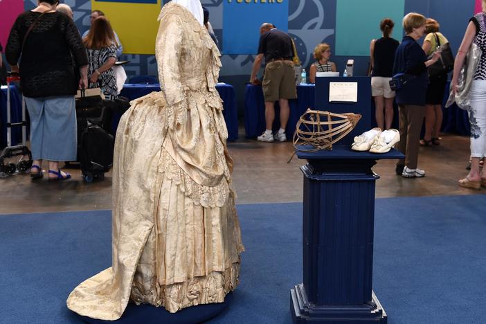 Appraisal: 1883 Victorian Wedding Ensemble