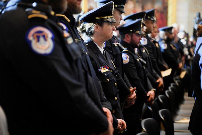 News Wrap: Congress honors police who defended U.S. Capitol during Jan. 6 attack