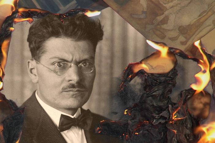 José Clemente Orozco left Mexico to seek artistic freedom in the United States.