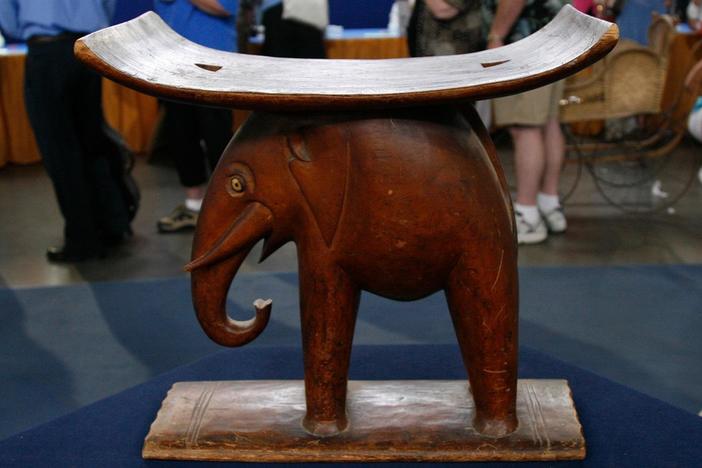 Appraisal: Fanti Stool, ca. 1920