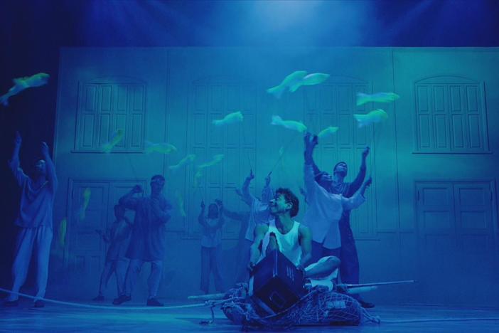 A look inside the acclaimed new theater production of 'Life of Pi'