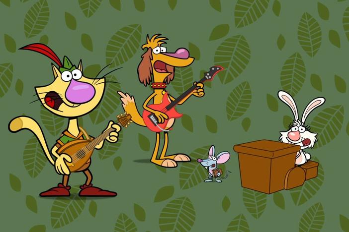 Nature Cat and his pals have no idea why parts of nature keep disappearing.