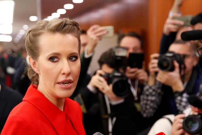 One Russian woman is embracing an impossible mission: unseating President Vladimir Putin.