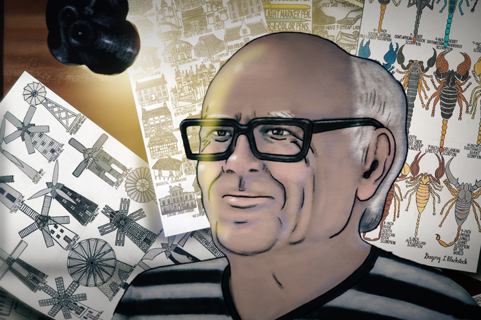 The richly obsessive life and work of a renowned autistic artist comes to life.