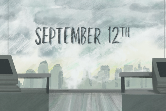 A man reflects on feeling responsible for the September 11 attacks.