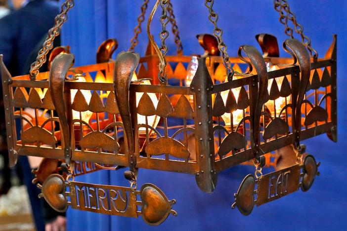 Appraisal: English Arts & Crafts Chandelier, ca. 1900, from Kansas City Hour 3.