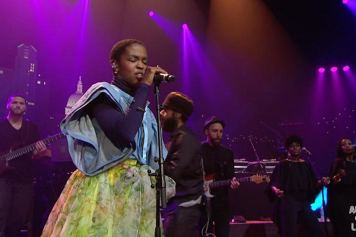 Ms. Lauryn Hill performs "Doo Wop (That Thing)" on Austin City Limits.