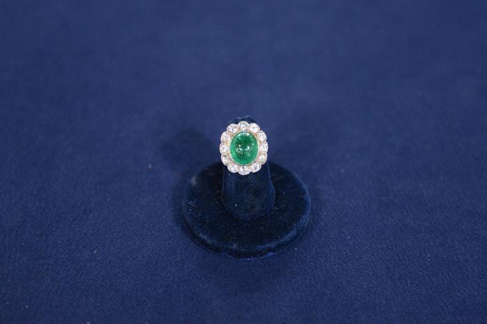 Appraisal: Emerald & Diamond Ring, ca. 1900, from Salt Lake City Hour 1.