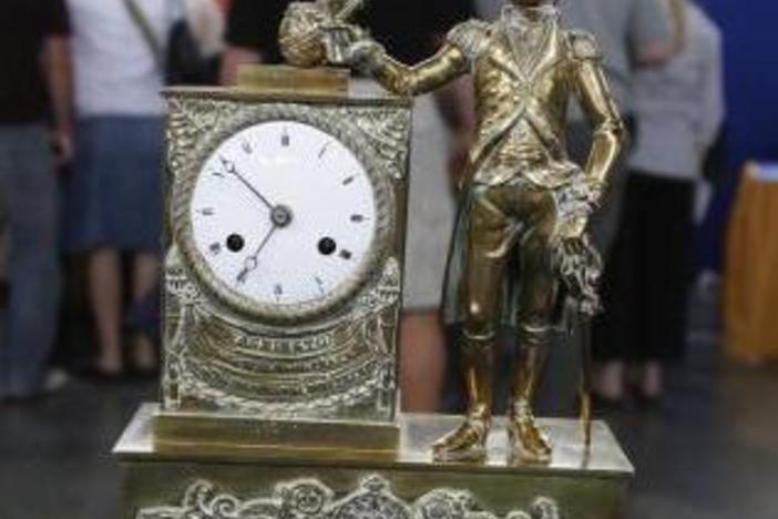Appraisal: French Mantel Clock, ca. 1815, from Salt Lake City Hour 2.