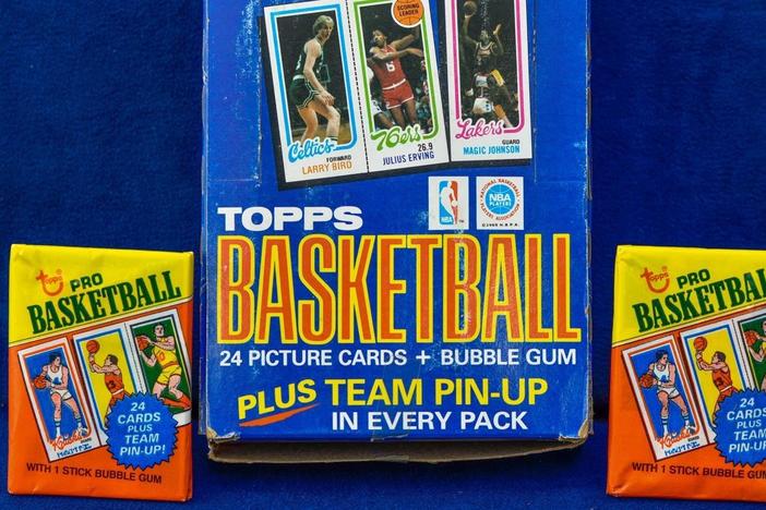 Appraisal: 1980 Topps Basketball Cards Box
