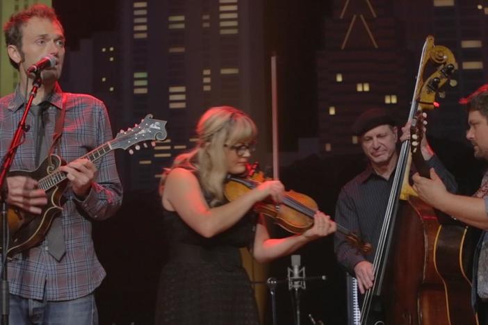 Go behind the scenes with Nickel Creek at Austin City Limits.