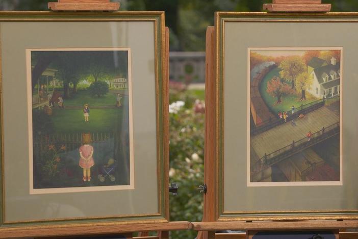 Appraisal: Edna Eicke Reproduction Prints, ca. 1972