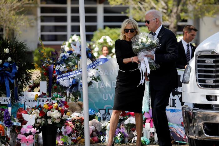 News Wrap: Biden pays his respects in Uvalde, Texas following school massacre