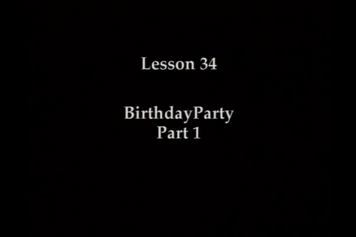 JPN I, Lesson 34. The topics covered are dates and birthdays.
