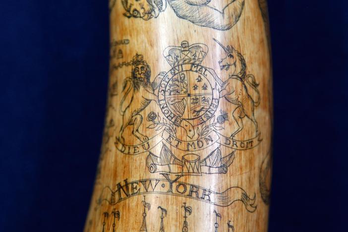 Appraisal: Fake Powder Horn from El Paso Hour 1.