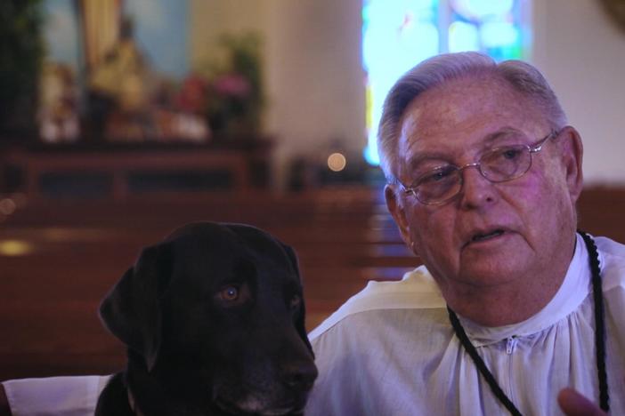 The impending border wall threatens a chapel and a local priest in Mission, Texas.