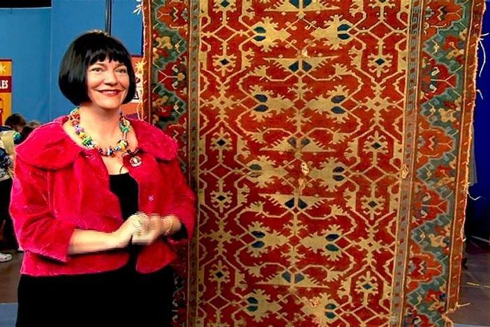 Find out what the owner of a "Lotto" Oushak rug had to say after her appraisal.