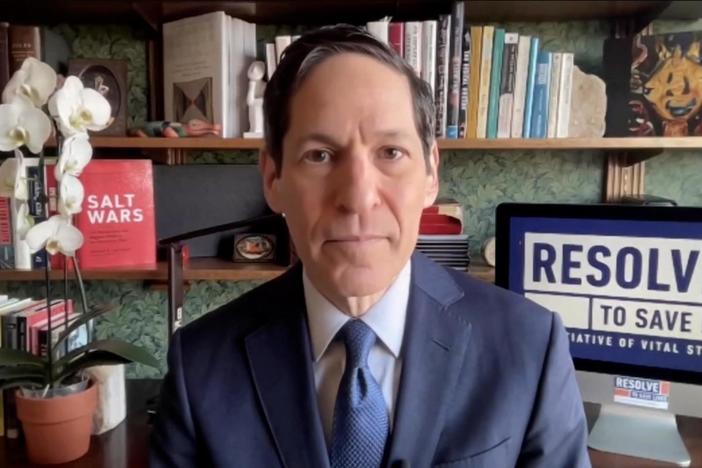 Dr. Tom Frieden discusses the new COVID-19 variant.