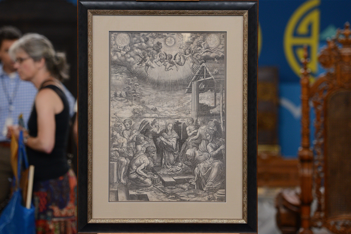 Appraisal: 1554 Giorgio Ghisi Engraving After Bronzino, in Virginia Beach Hour 3.