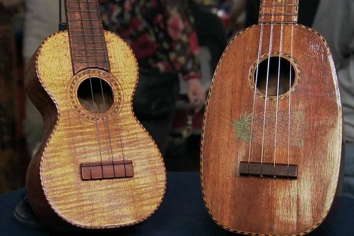 Appraisal: Leonardo Nunes Ukulele and Kamaka Ukulele, from Junk in the Trunk 5, Hour 1.