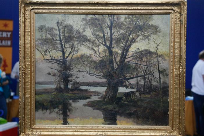 Appraisal: Early 20th-Century Mathias Alten Landscape Oil