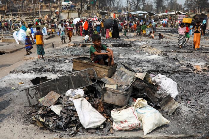 Rohingya refugees face another relocation amid devastating fires, COVID outbreaks in camps