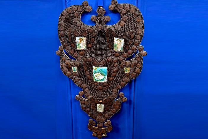 Appraisal: Tennessee Wall Pocket, ca. 1900, from Knoxville Hour 3.