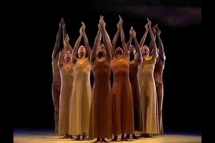 Ailey's "Revelations" performance depicted the "Black experience."
