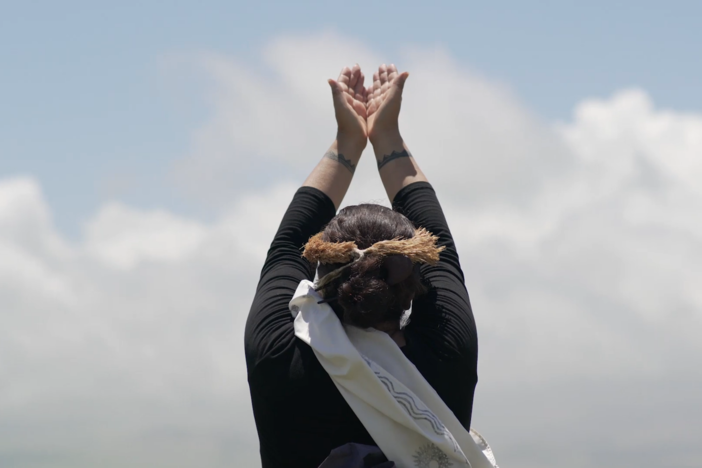 Native Hawaiian mother-daughter activists stand to protect their sacred mountain.