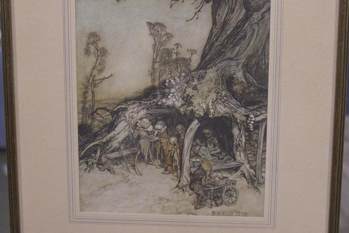 Appraisal: 1908 Arthur Rackham Illustration, in Vintage Albuquerque.