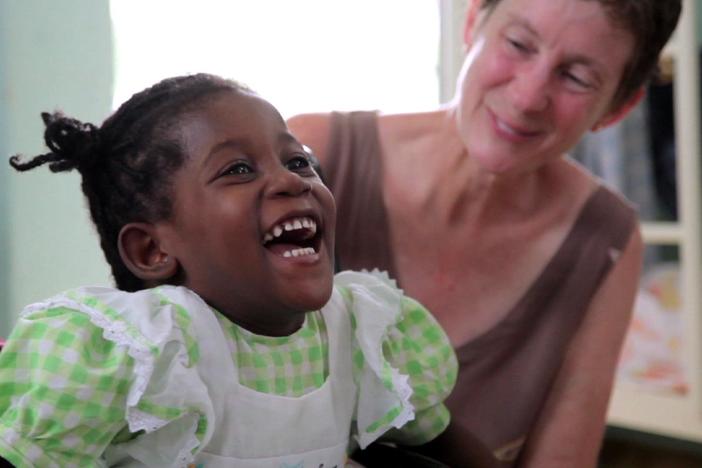 An American congregation that survived Hurricane Katrina is now helping children in Haiti.