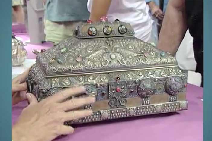 Appraisal: 1912 Ivan Khlebnikov Jewelry Casket, in Vintage Savannah.